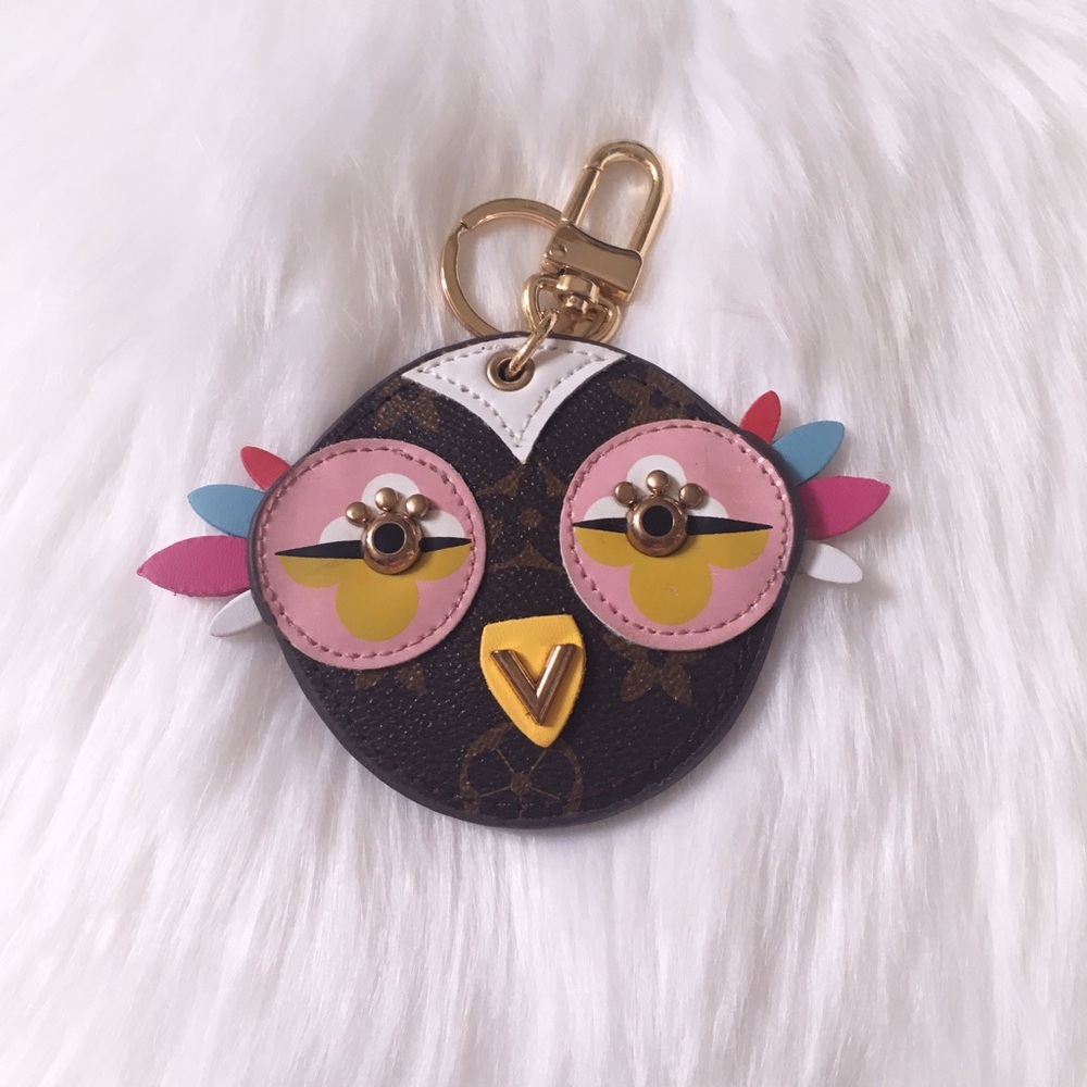 Owl bag charm